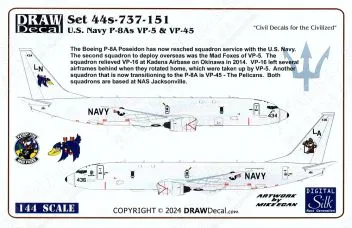 DRD4416 P-8A Poseidon U.S. Navy VP-5 & VP-45