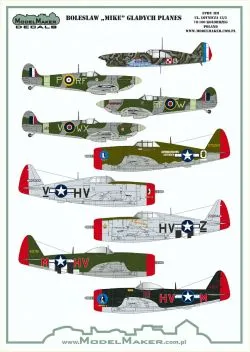 MOD48182 Aircraft of the Polish Flying Ace Boleslaw Gladych
