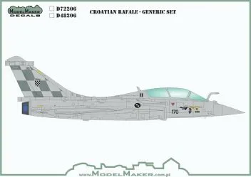 MOD48206 Rafale EC/DC Croatian Air Force