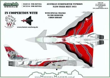 MOD72216 Eurofighter Typhoon NATO Tiger Meet 2023
