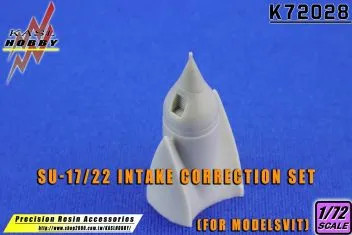 KH72028 Su-17M3/M4 Fitter-H/K, Su-17UM3 Fitter-G & Su-22UM3K Fitter-G Air Intake Correction Set
