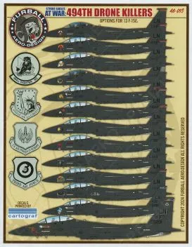 FBD48093 F-15E Strike Eagle Drohnen-Killer 48th FW