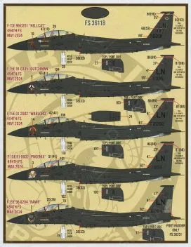 FBD48093 F-15E Strike Eagle Drone Killers 48th FW