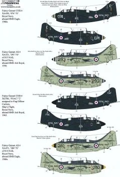XD48237 Gannet-AS.4/COD.4/T.2/T.5-Sammlung