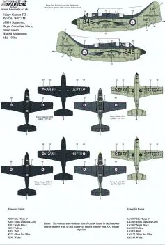 XD48237 Gannet-AS.4/COD.4/T.2/T.5-Sammlung