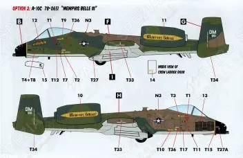 CD48237 A-10C & F-16C U.S. Air Force Demo Jets