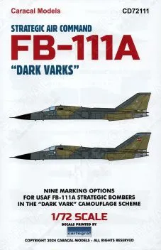 CD72111 FB-111A Aardvark