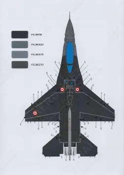 BBT72409 F-16C Block 50+ Fighting Falcon Göktug Project