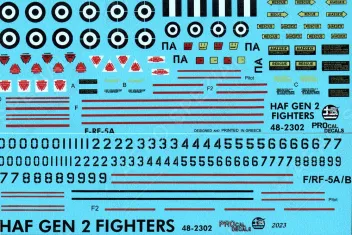 PRO482406 F-/RF-5A/B Freedom Fighter griechische Luftwaffe