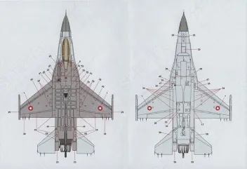 LN72-D24 F-16AM Block 20 Fighting Falcon Ukrainian Air Force