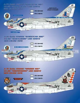 BMA48033 Carrier Air Wing 8, USS Nimitz, 1976-1981