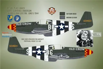 BMA48035 P-51B/C Mustang Yoxford Boys Teil 6