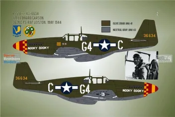 BMA48035 P-51B/C Mustang Yoxford Boys Teil 6