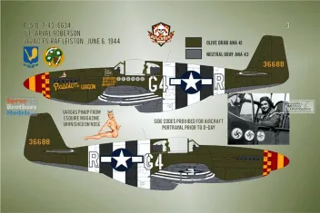BMA48035 P-51B/C Mustang Yoxford Boys Teil 6