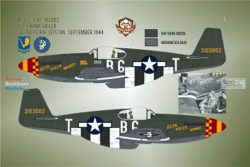 BMA48035 P-51B/C Mustang Yoxford Boys Teil 6