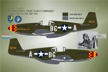 BMA48035 P-51B/C Mustang Yoxford Boys Teil 6