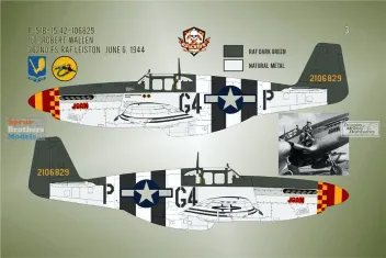 BMA48036 P-51B/C Mustang Yoxford Boys Part 7