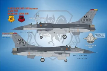 BMA48037 F-16 Fighting Falcon Pacific Air Forces (PACAF)