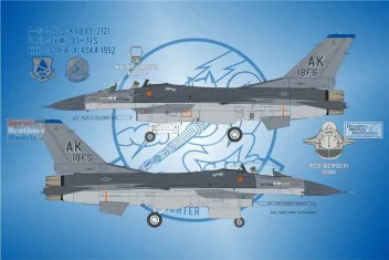 BMA48037 F-16 Fighting Falcon Pacific Air Forces (PACAF)