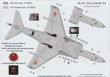 SE4672 EAV-8B Harrier II Plus RIAT 2023
