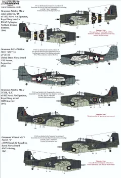 XD48249 Wildcat F4F-4, FM-1 & Mk.V
