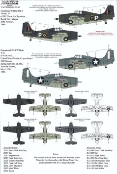 XD48249 Wildcat F4F-4, FM-1 & Mk.V