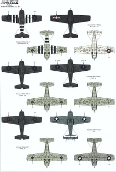 XD48249 Wildcat F4F-4, FM-1 & Mk.V