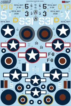 XD48249 Wildcat F4F-4, FM-1 & Mk.V