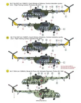 ACD48036 Mi-17 Hip tschechische und slowakische Luftwaffe