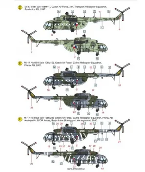 ACD72045 Mi-17 Hip Czech and Slovak Air Force