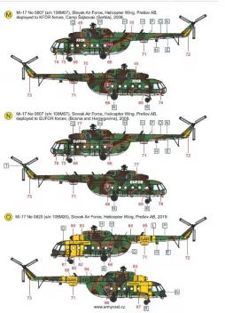 ACD72045 Mi-17 Hip Czech and Slovak Air Force