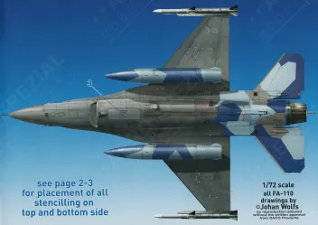 DCD4879 F-16A Block 20 MLU Fighting Falcon belgische Luftwaffe Staffeljubiläen