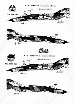 TW48106 F-/RF-4E Phantom II israelische Luftwaffe