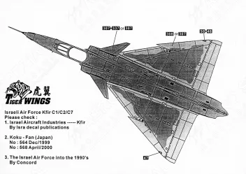 TW48107 A-/TA-4 Skyhawk & Kfir Israeli Air Force