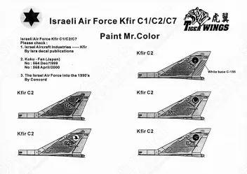 TW48107 A-/TA-4 Skyhawk & Kfir Israeli Air Force