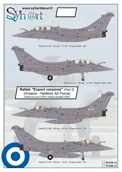 SY72920V2 Rafale EG/DG griechische Luftwaffe 2024