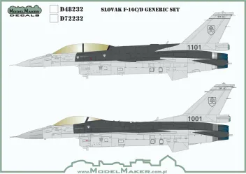 MOD72232 F-16C/D Block 70 Fighting Falcon Slovak Air Force