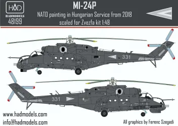 HUN48199 Mi-24P Hind-F Hungarian Air Force