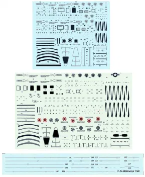 ASD48XX F-16C/D Fighting Falcon Stencils and Walkways