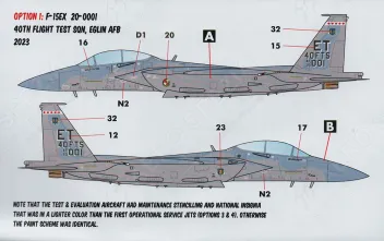 CD48238 F-15EX Advanced Eagles