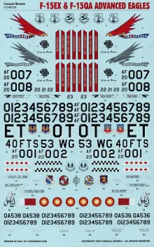 CD48238 F-15EX Advanced Eagles