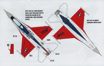 CD72160 U.S. Air Force Demo & Heritage Jets