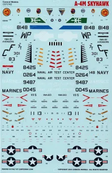CD72162 A-4M Skyhawk U.S. Navy & U.S. Marines