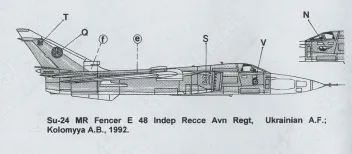 HD72013S Su-24MR Fencer-E ukrainische Luftwaffe