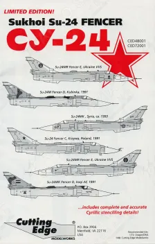 CED72001 Su-24 Fencer International Air Forces