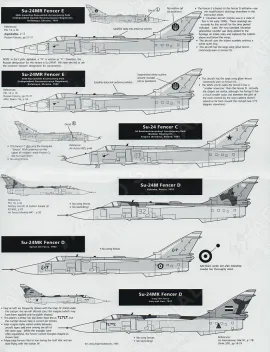CED72001 Su-24 Fencer International Air Forces