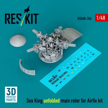RSU480354 Sea King Hauptrotorkopf für ungefalteten Hauptrotor