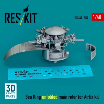 RSU480354 Sea King Hauptrotorkopf für ungefalteten Hauptrotor