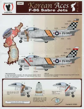 EGS32047 F-86F Sabre Koreakrieg Teil 3
