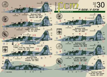 FCM32030 F-5EM/FM Tiger II Brazilian Air Force